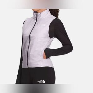 The North Face Women's Black and Lavender Vest